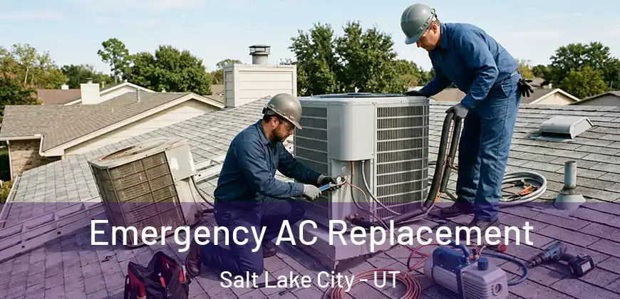  Emergency AC Replacement Salt Lake City - UT